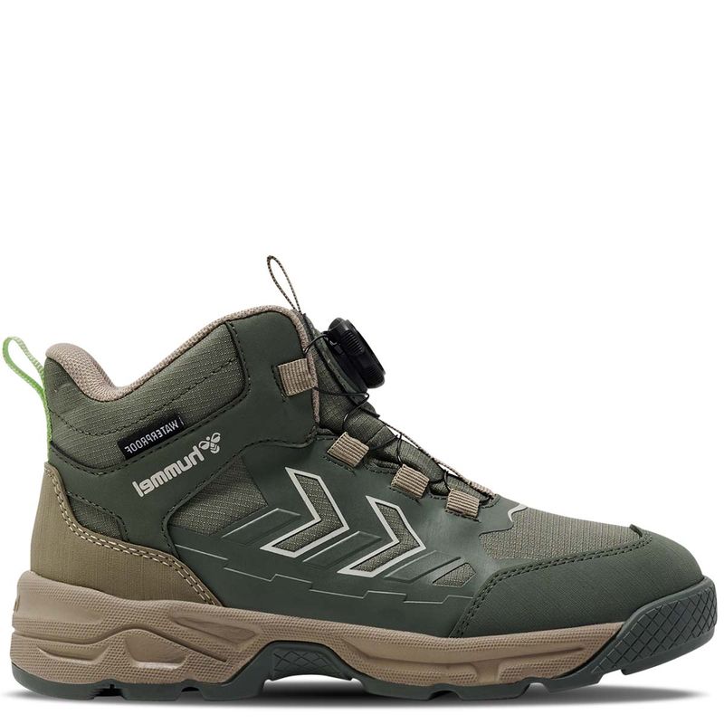 Hummel Cliff Easy Tex Boot Jr vintersko til barn,Castor Gray