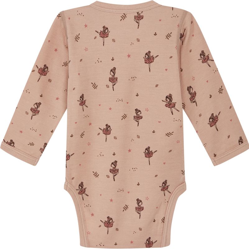 Hust & Claire body ull/bambus ballerina, Rose Cloud