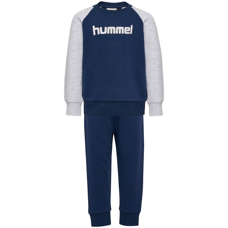 Hummel Base joggedress-sett til småbarn, Dress Blues