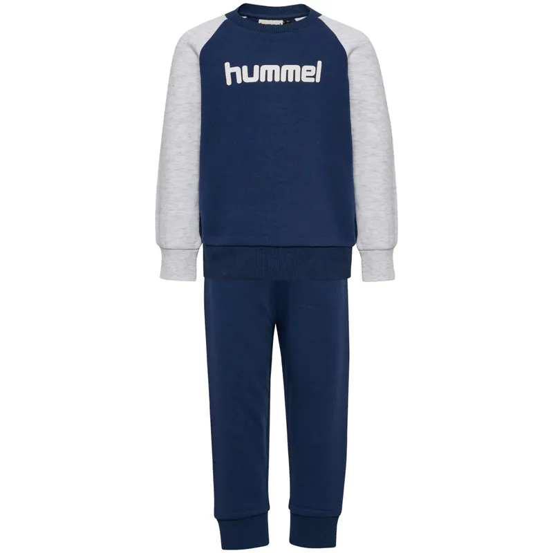 Hummel Base joggedress-sett til småbarn, Dress Blues