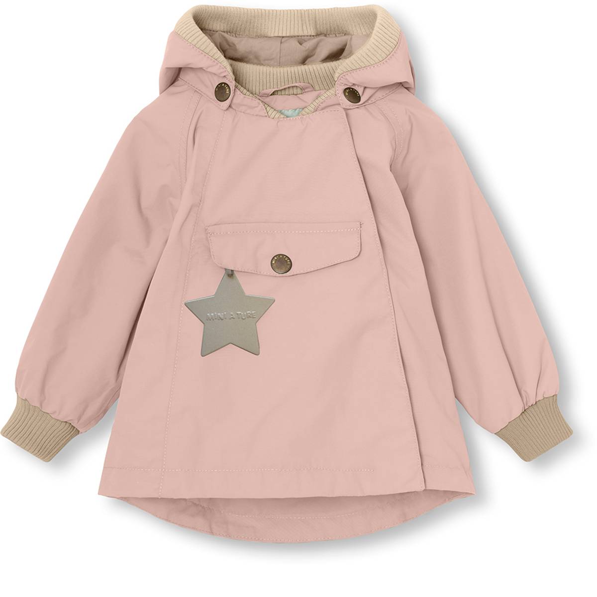 Mini A Ture Wai vårjakke til barn, Cloudy Rose