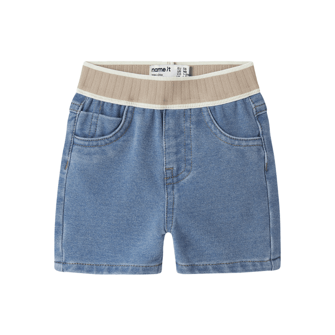 Hovedbilde Name It Nbmben shorts til baby, Light Blue Denim