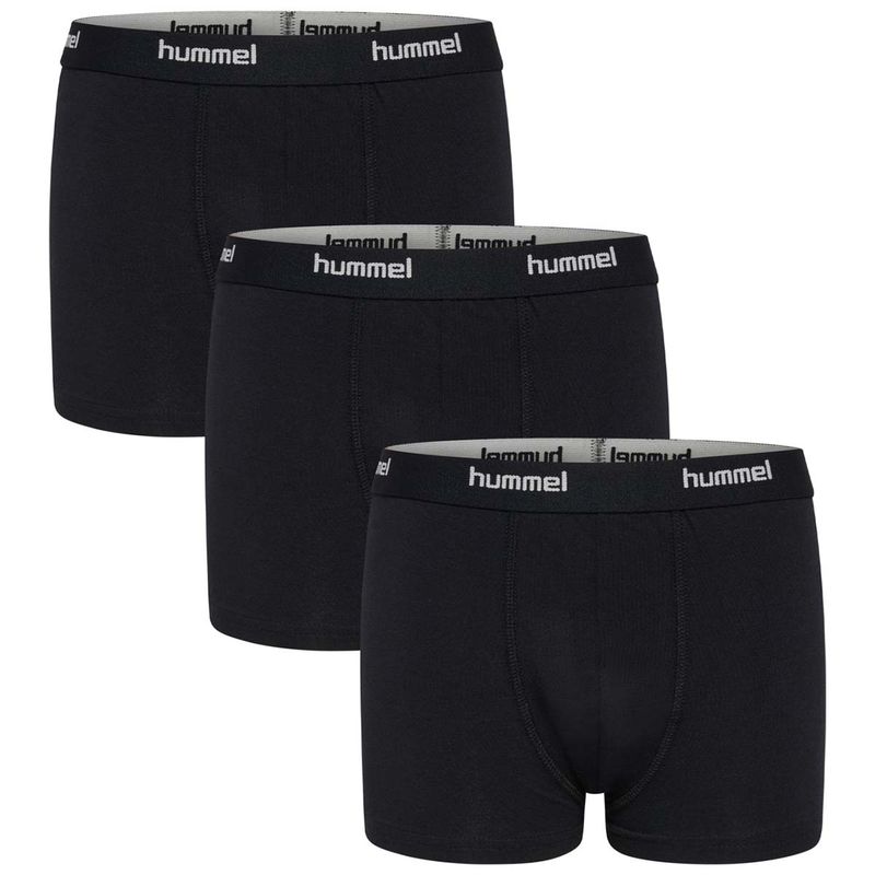 Hummel Hmljr Nalle 3-pack boxer til barn, Black