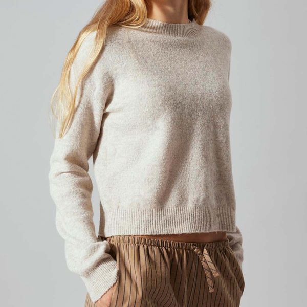 Hovedbilde LMTD Nlflodet strikket genser til barn, Peyote