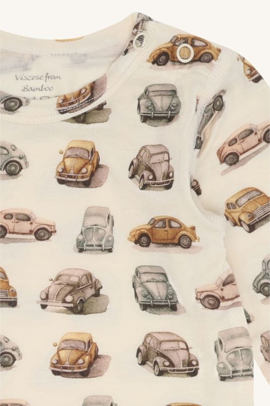Hust and Claire Hcbuller Retro body i bambus, Sandshell