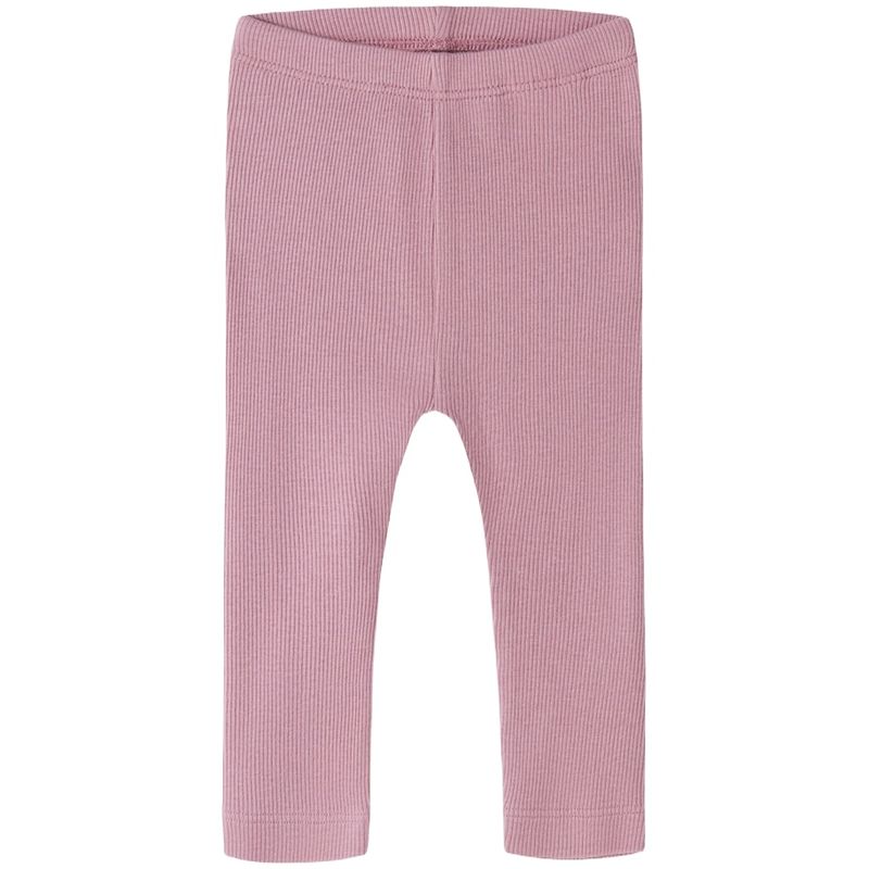 Name It Nbnkab ribb leggings til baby, Lilas