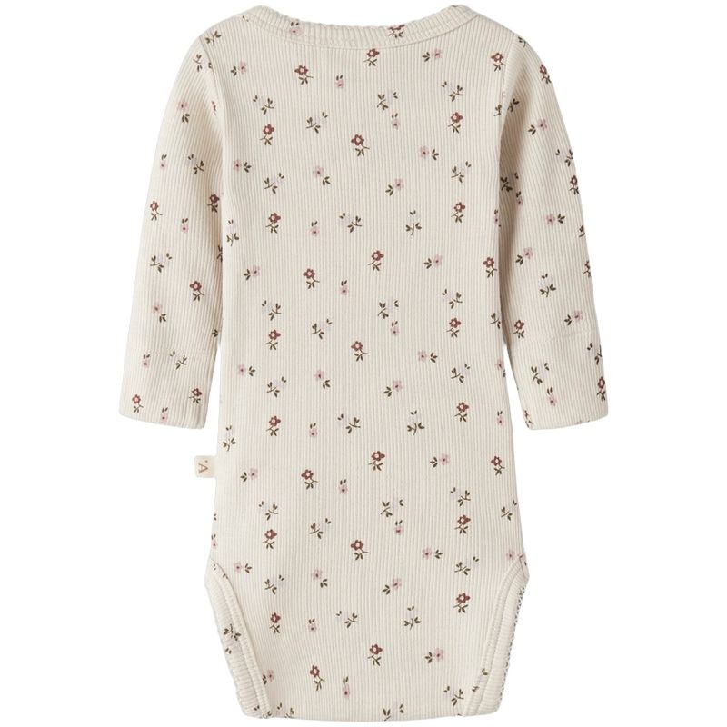 Lil' Atelier Nbfgago Floral body, Turtledove