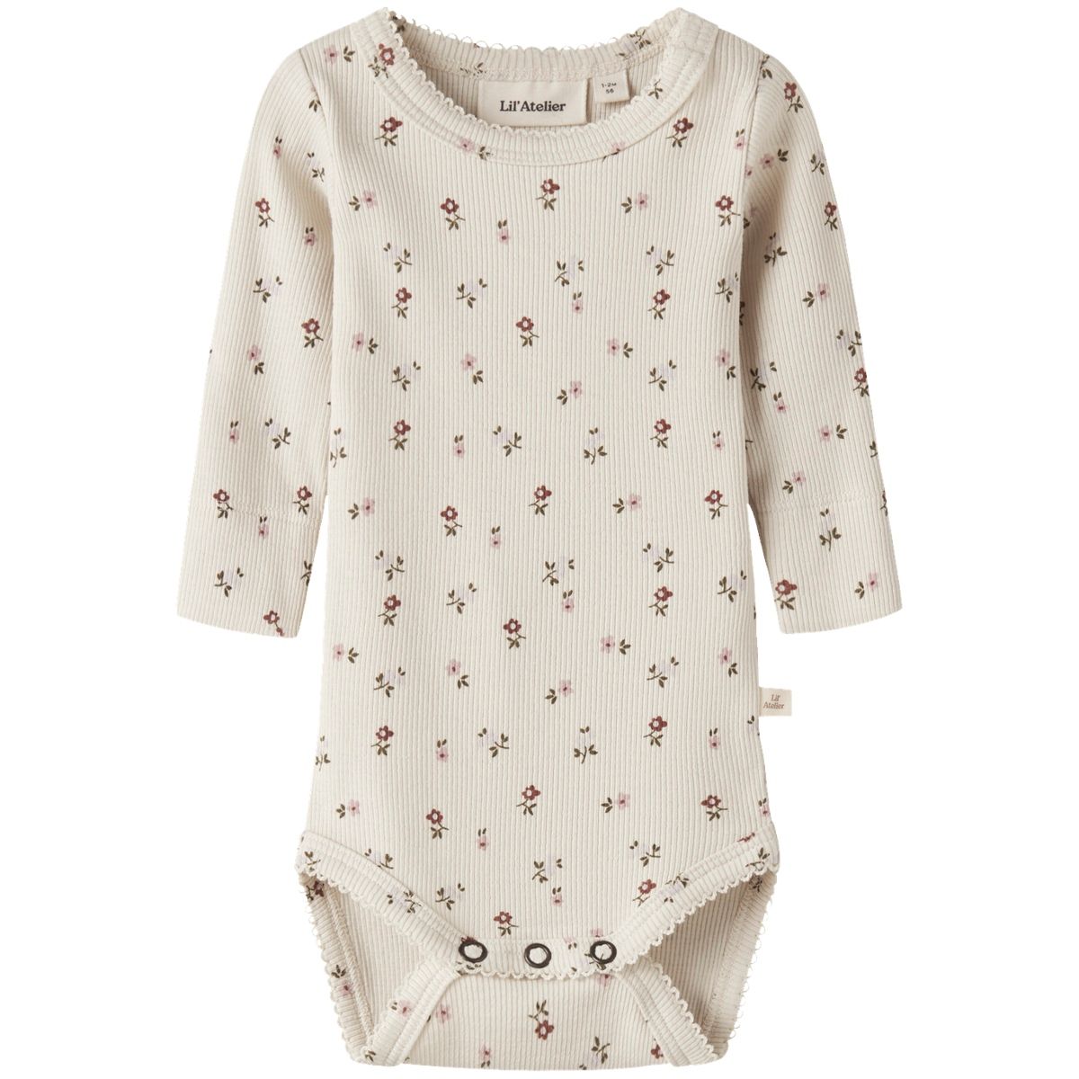Lil' Atelier Nbfgago Floral body, Turtledove