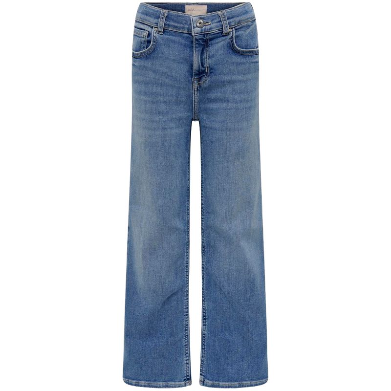 Kids Only Kogmadison Blush Wide jeans, Medium Blue Denim