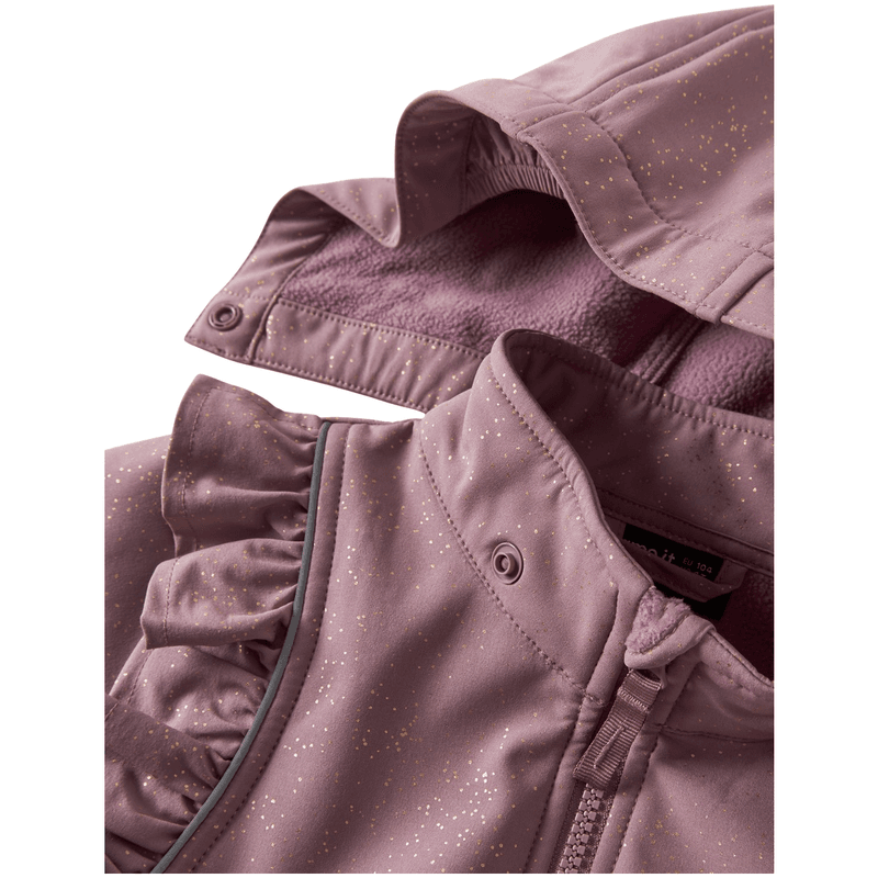 Name It Nmfalfa08 softshelldress til småbarn, Wistful Mauve