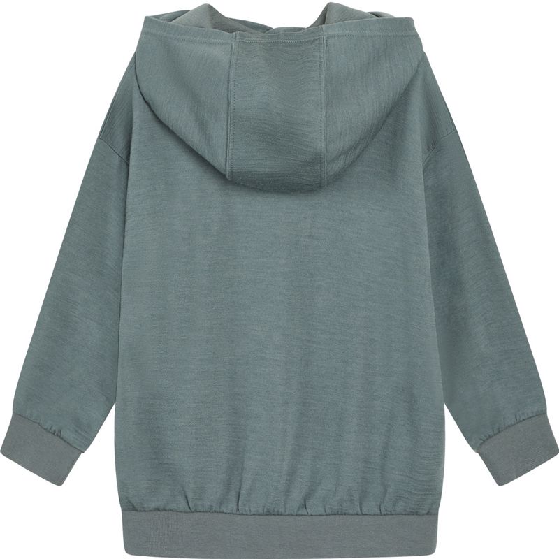 Hust & Claire Sanu ull/bambus sweatshirt, Pineneedle