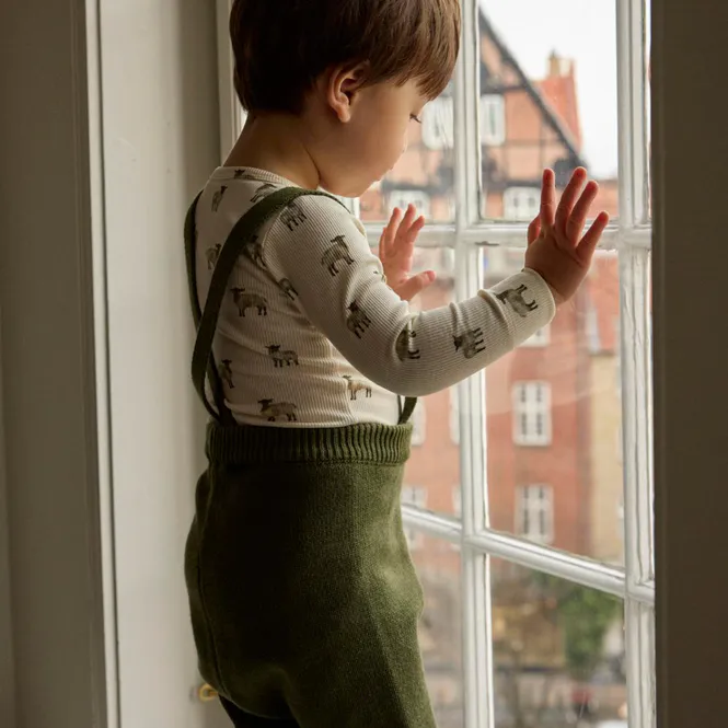 Hovedbilde Lil' Atelier Nbmolo bukse m/seler til baby, ...