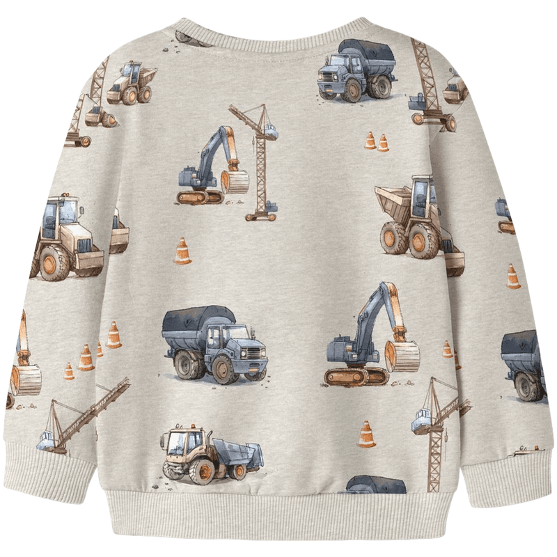 Name It Nmmnelson sweatshirt til småbarn, Peyote Melange