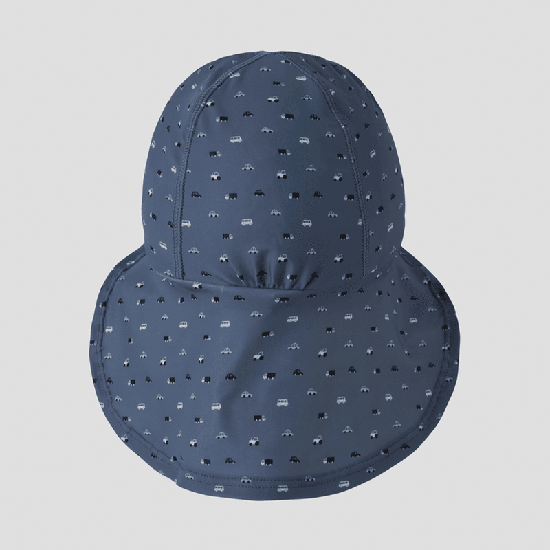 Name It Nmmzippo solhatt til småbarn, Vintage Indigo