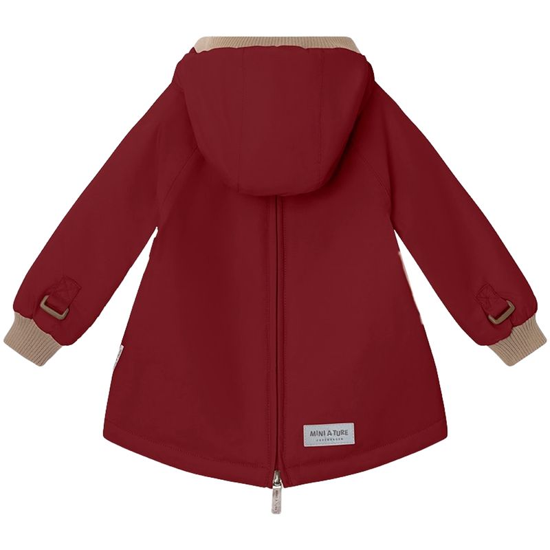 Mini A Ture Wen vinterjakke til baby, Red Merlot