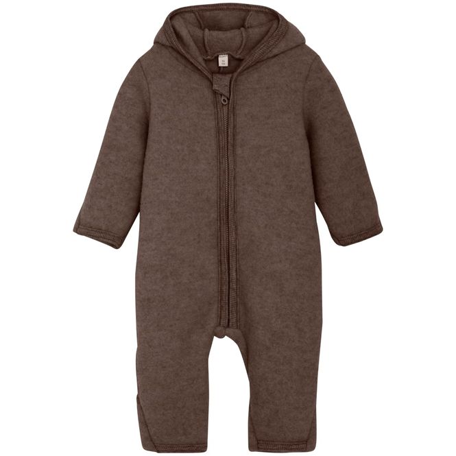 Hovedbilde  HUTTEliHUT Ullfleecedress med ører, Brown ...