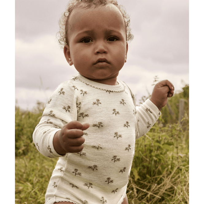 Hovedbilde Lil' Atelier Nbfnalu body i ull/modal, Turtledove