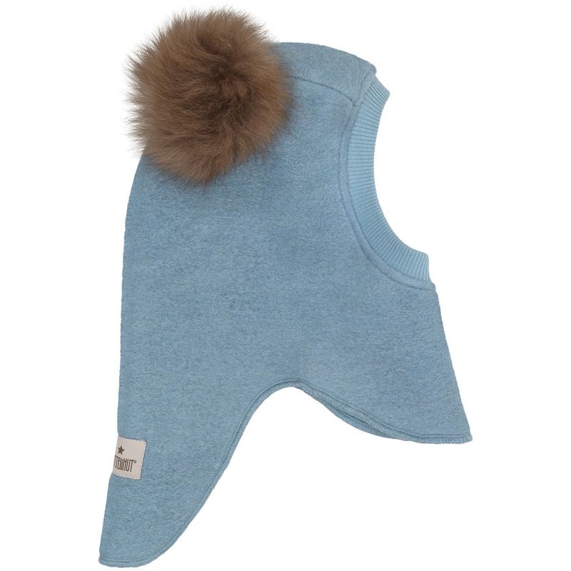 HUTTEliHUT balaclava i ull m/alpakkadusker, Windward Blue