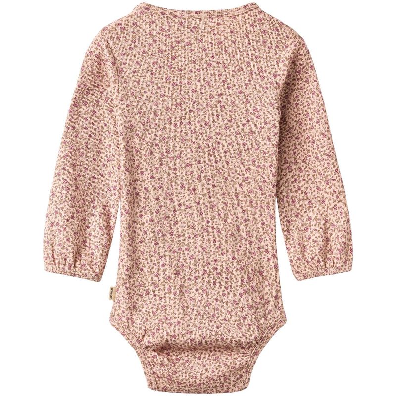 Wheat Elmine body, Dime Rose Small Flowers