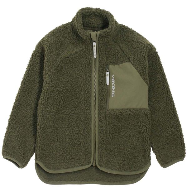 Hovedbilde Viking Playtime Pilejakke til barn, Olive