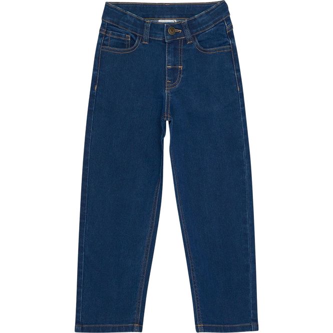 Hovedbilde Minymo straight-fit jeans til barn, Denim