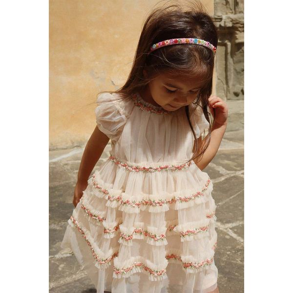 Hovedbilde Konges Sløjd Joelle kjole til barn, Buttercream