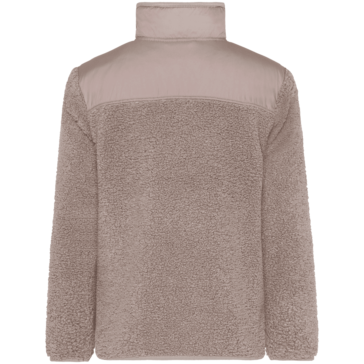 Didriksons Exa half-zip fleecejakke til barn, Ash Brown