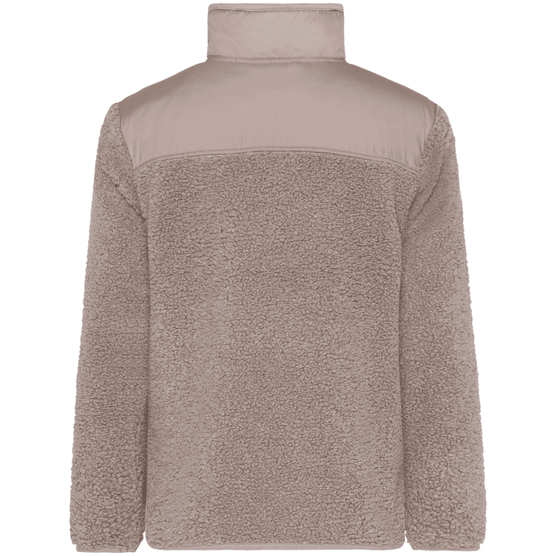 Didriksons Exa half-zip fleecejakke til barn, Ash Brown