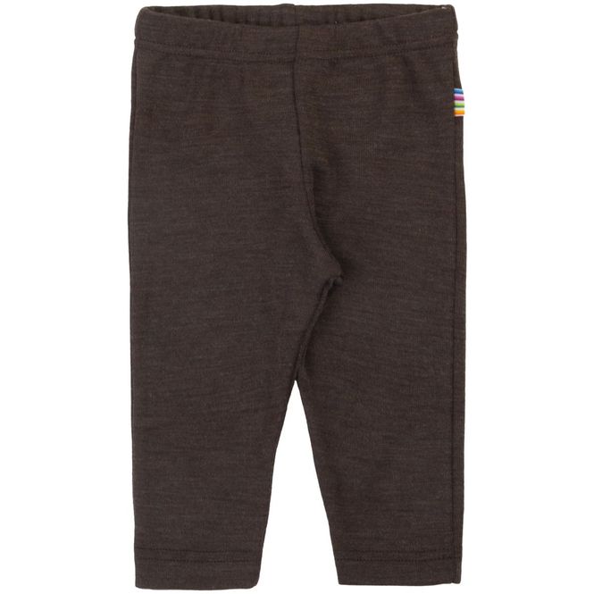 Hovedbilde Joha leggings i ull/silke til baby, Drk. brown