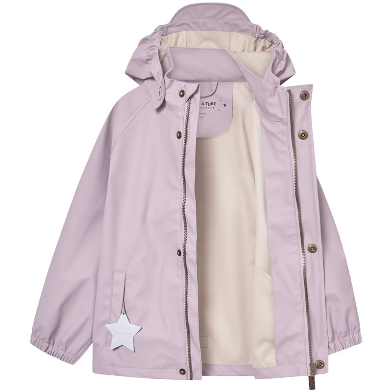 Mini A Ture Matreinar regnsett til barn, Cloud purple