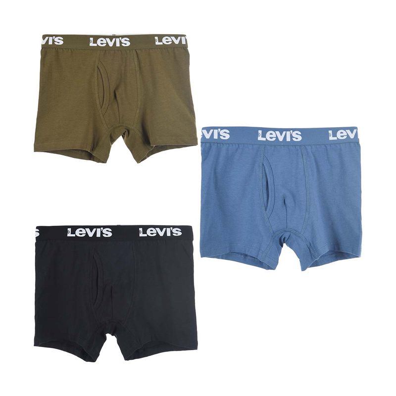 Levis 3-pack boxer til barn og ungdom, Black