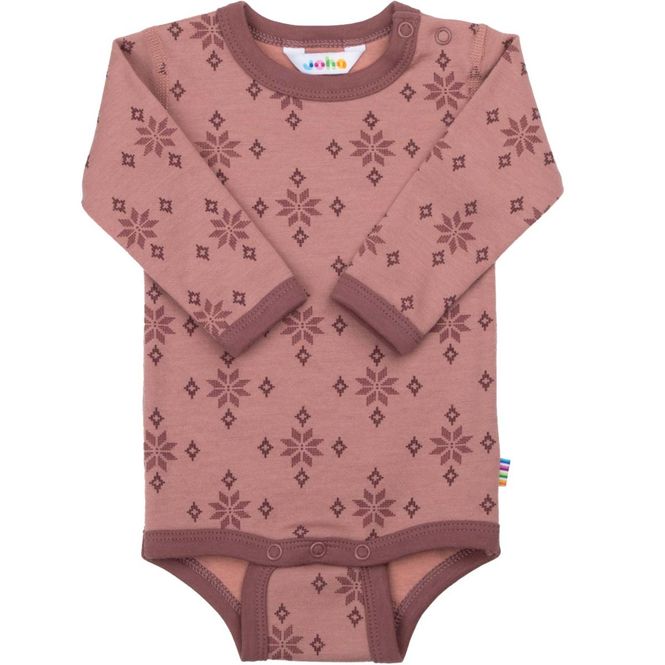 Hovedbilde Joha Ice Crystal body i ull/bomull, Rose