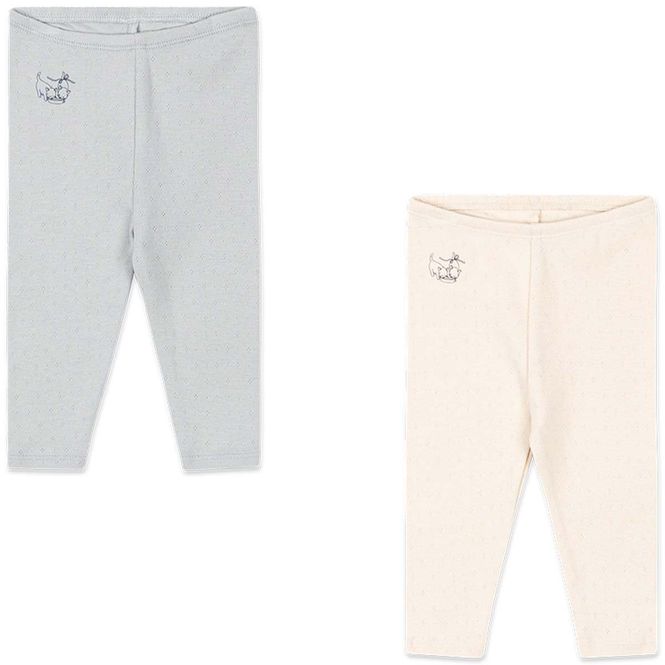 Hovedbilde Konges Sløjd Perla 2-pack bukse til baby, ...