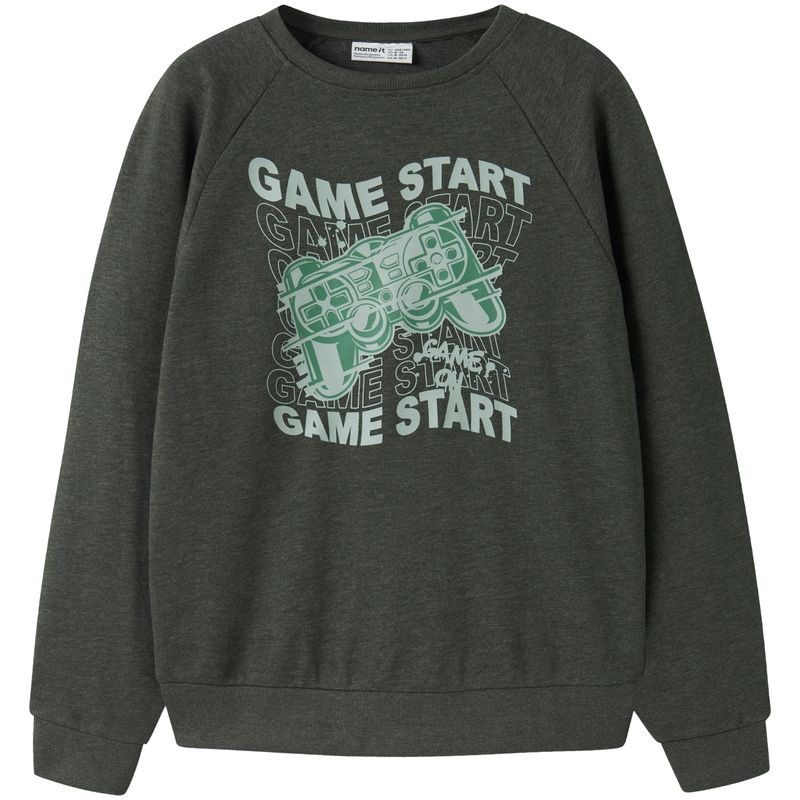 Name It Nkmvion sweatshirt til barn, Peat