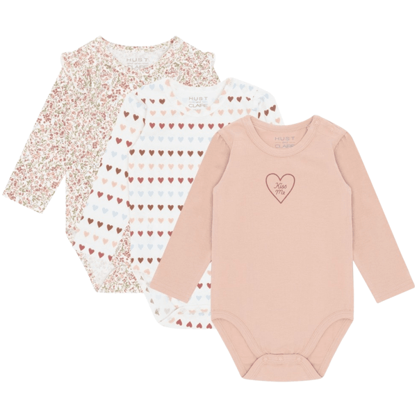Hovedbilde Hust and Claire Hcbella 3-pack body, Rugby Tan