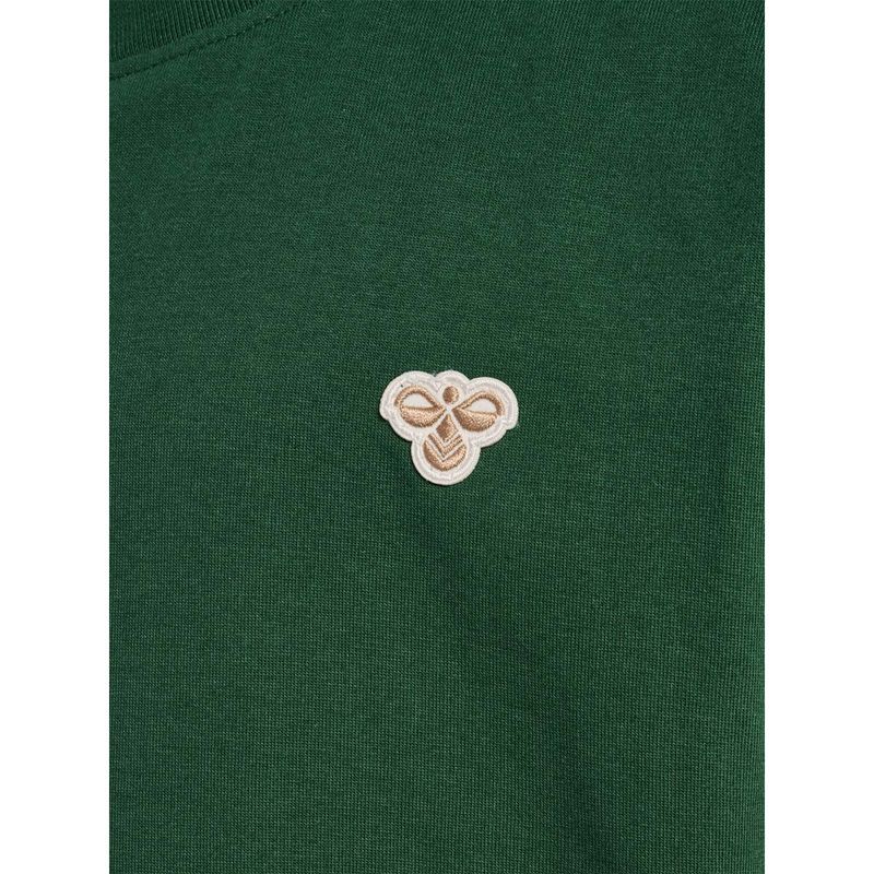 Hummel Loose Bee t-skjorte til barn, Dark Green