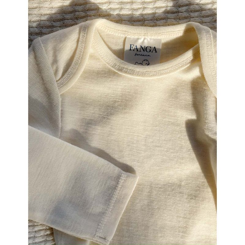 Konges Sløjd Erba body i ull, Beige Melange