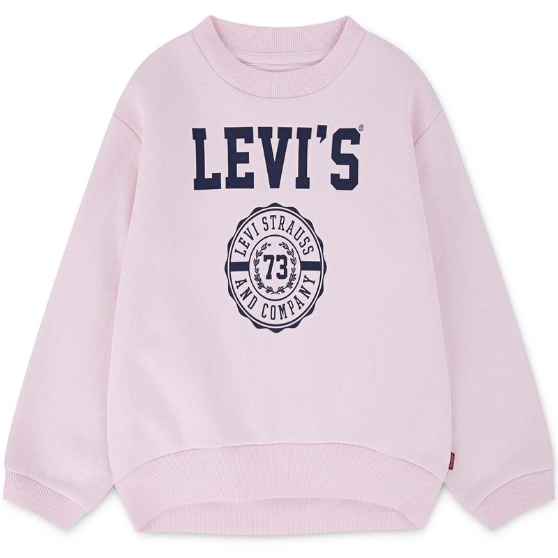 Levis Collegiate sweatshirt til barn, Crystal Rose