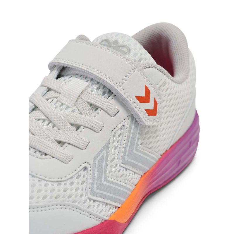 Hummel Multiplay Flex VC JR joggesko, White/Pink