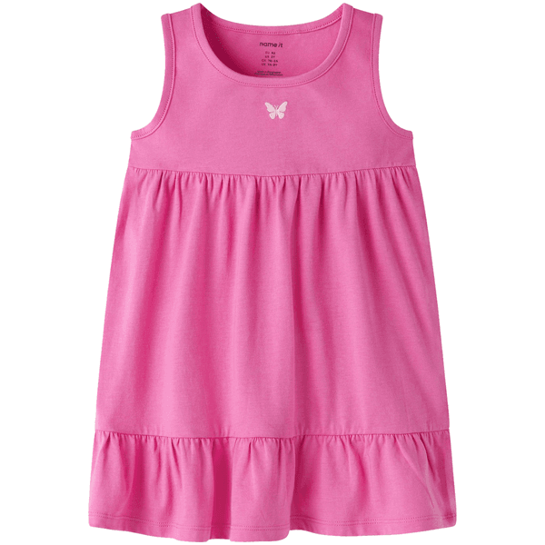 Hovedbilde Name It Nmfvictoria kjole til småbarn, Strawberry ...