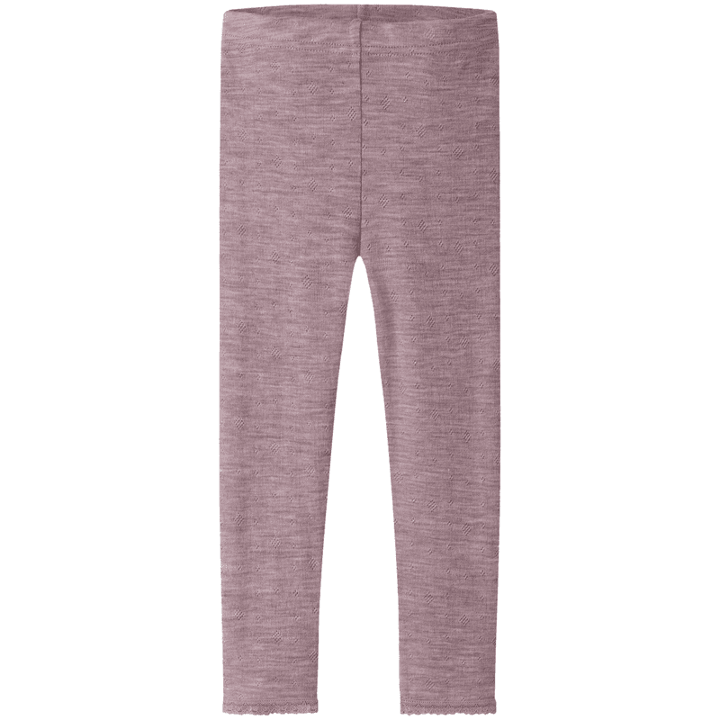 Name It Nmfwang Needle leggings i ull småbarn, Toadstool
