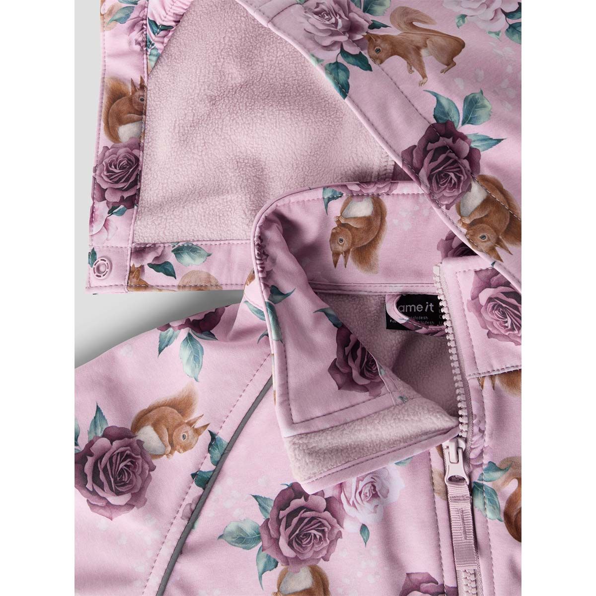 Name It Nmfalfa08 softshelldress småbarn, Keepsake Lilac