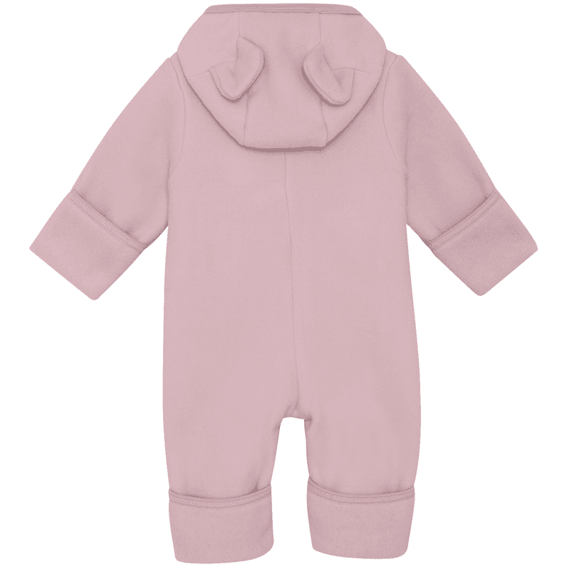 Huttelihut heldress i bomullsfleece, Deauville Mauve