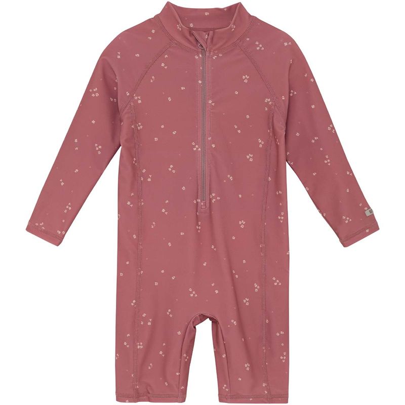 HUTTEliHUT UV drakt til baby og småbarn m/print, Ash Rose