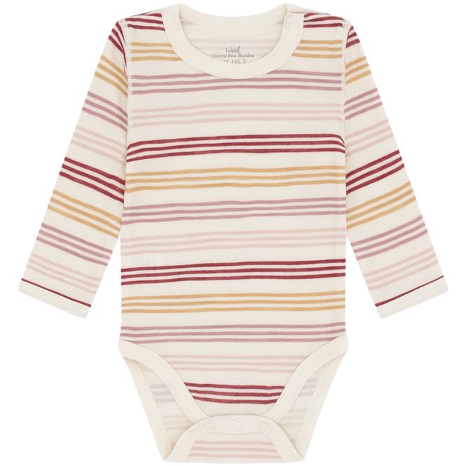 Hovedbilde Hust and Claire Baloo 3 Stripes ull/bambus body, ...