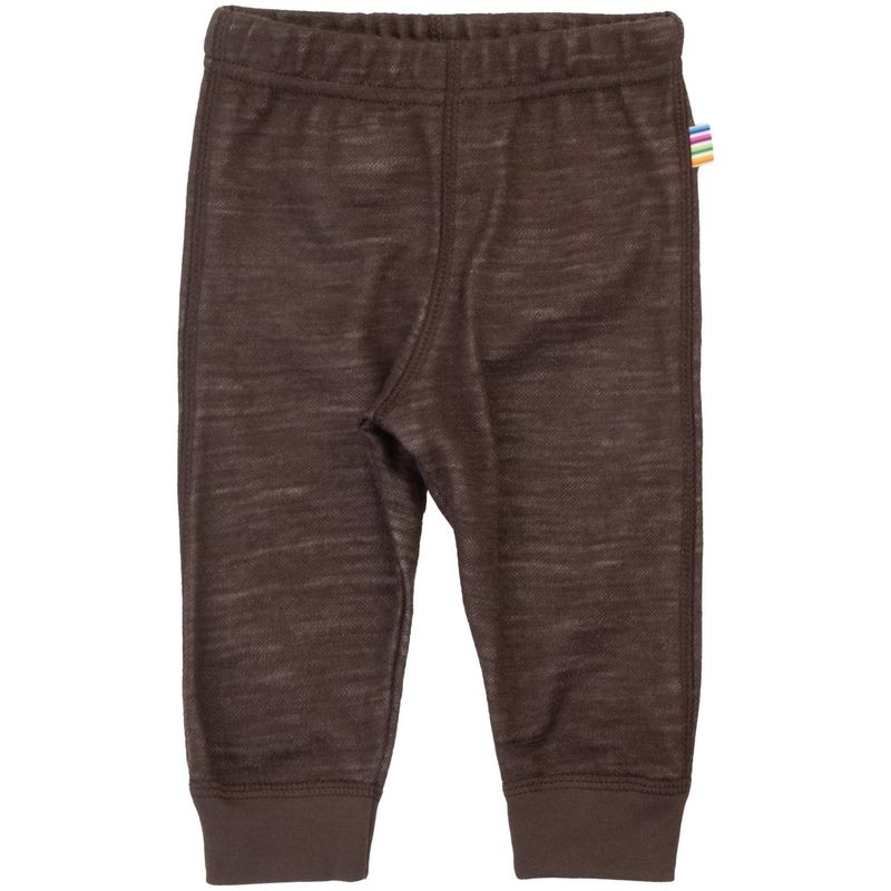 Joha leggings i ull/bambus til baby og småbarn, Drk. brown