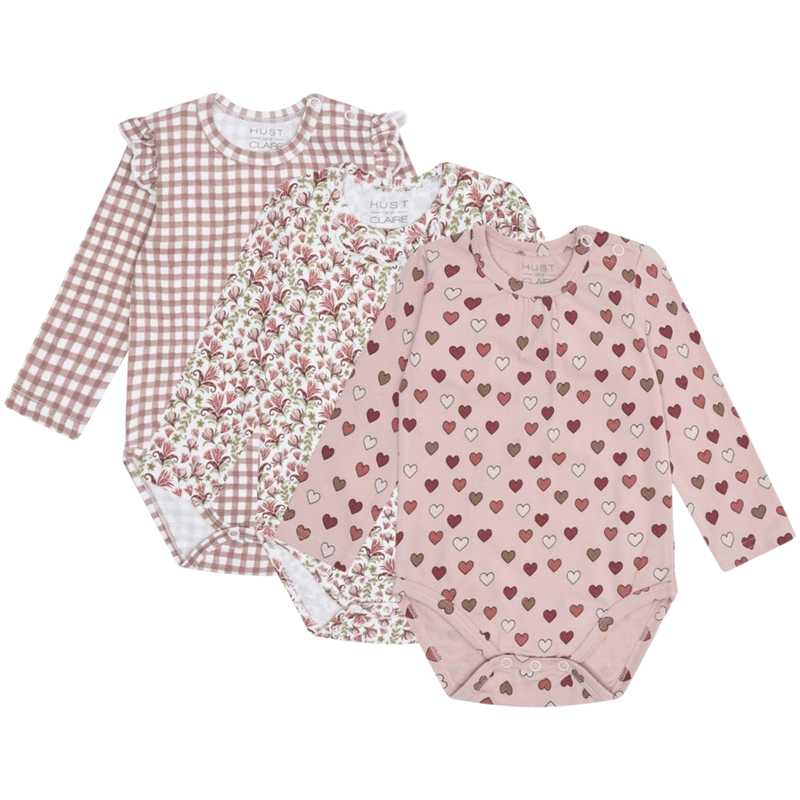 Hust and Claire Bella 3-pack body, Adobe Rose
