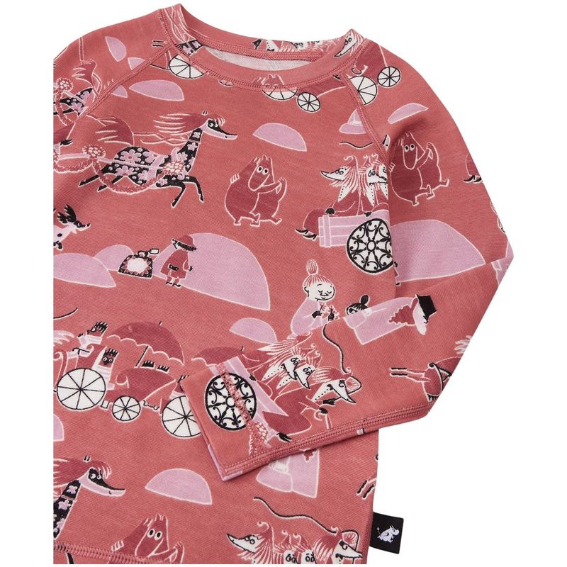 Reima Moomin Trivsam ullsett til barn, Rose Blush