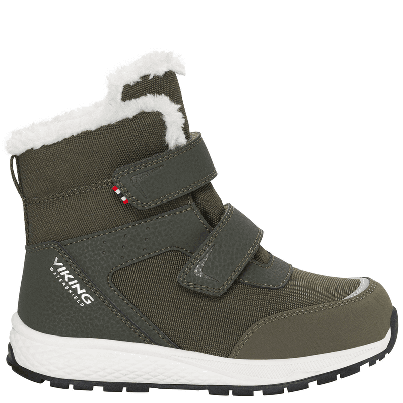 Viking Equip Warm WP 2V vintersko til barn, Olive