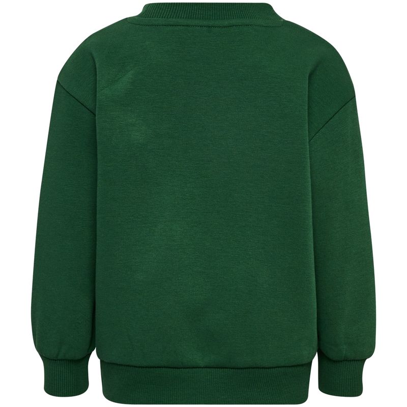 Hummel Bee sweatshirt til småbarn, Dark Green